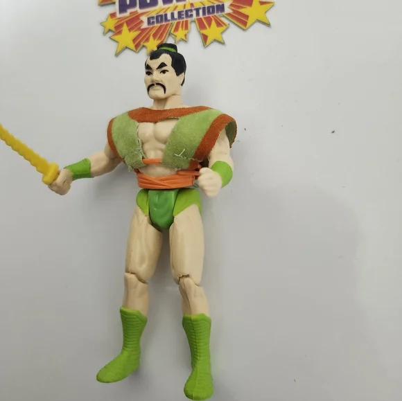 1986 Vintage Kenner DC Super Powers Samurai Figure with Sword Loose - Picture 2 of 5